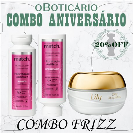 O Boticario Aniversario COMBO FRIZZ
