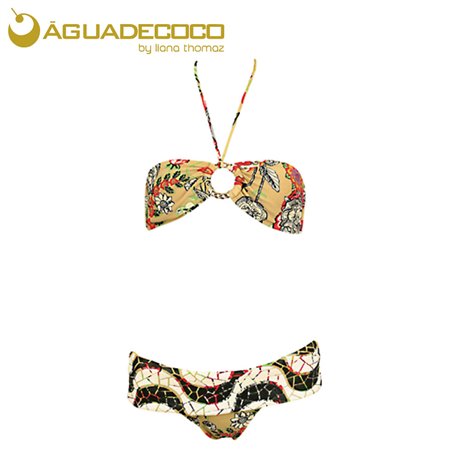 AGUA DE COCO-B158A155 ビーチウェア 水着 ビキニ  サイズ：Ｍ
