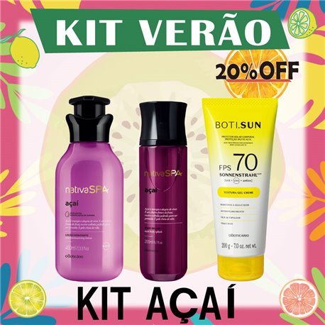 O Boticario KIT VERAO ACAI