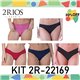 Kit Lingerie Verao 2Rios 22169 Kit 5 Calcinhas 
