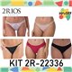 Kit Lingerie Verao 2Rios 22336 Kit 5 Calcinhas 