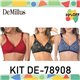 Kit Lingerie Verao DeMillus 78908 Kit 3 Sutias