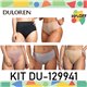 Kit Lingerie Verao Duloren 129941 Kit 5 Calcinhas 