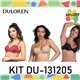 Kit Lingerie Verao Duloren 131205 Kit 3 Sutias 