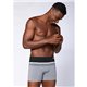 Lupo 663-042 Kit 2 Cuecas Boxer Azul/Cinza