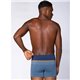 Lupo 663-042 Kit 2 Cuecas Boxer Azul/Cinza