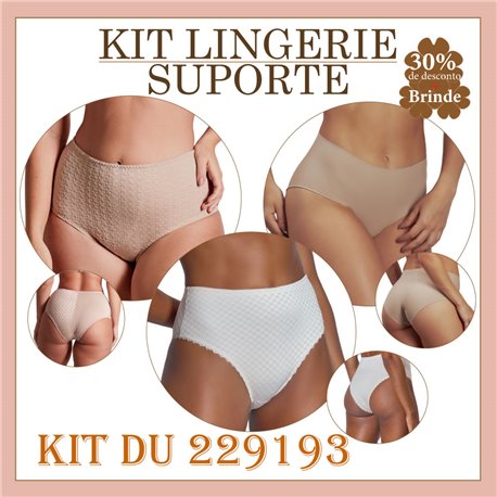 Kit Lingerie Suporte Duloren 229193