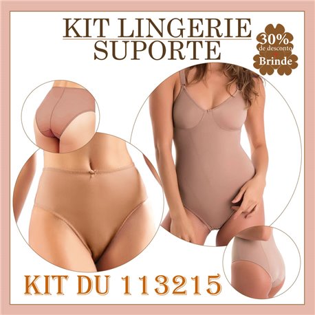 Kit Lingerie Suporte Duloren 113215