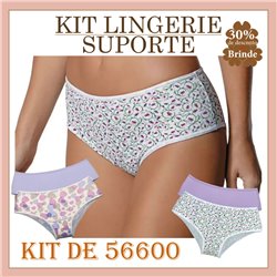Kit Lingerie Suporte DeMillus 56600