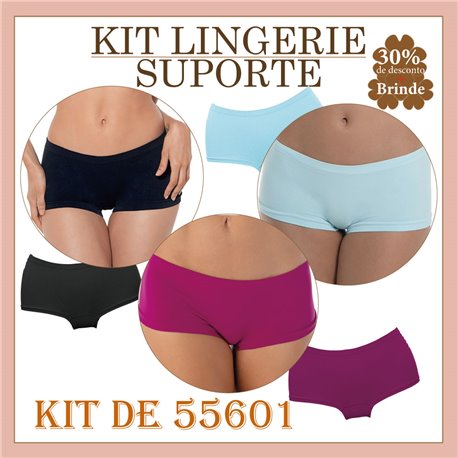 Kit Lingerie Suporte DeMillus 55601