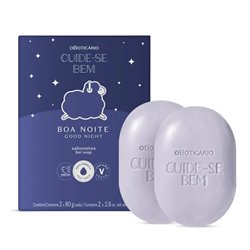 O Boticario Cuide-se Bem Sabonete Boa Noite 2x80g