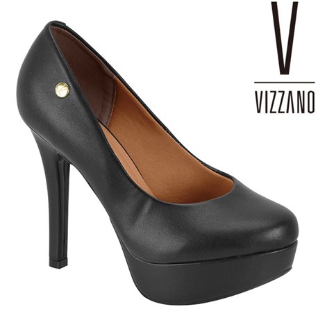 Vizzano 1830.501-7286 Sapato Preto