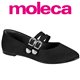 Moleca 5635.882-11184 Sapatilha Preto
