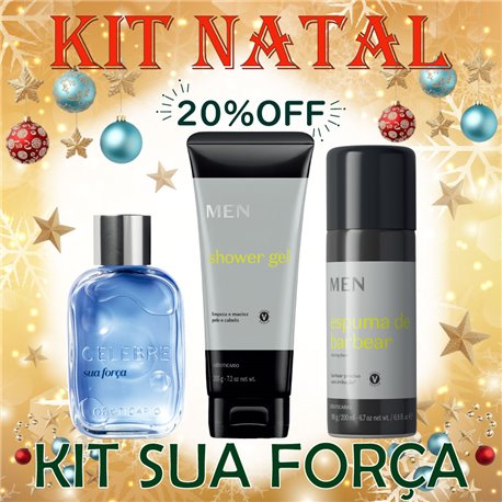 O Boticario Natal KIT SUA FORCA
