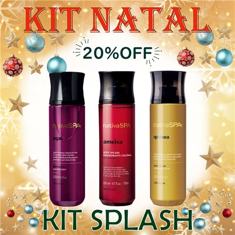 O Boticario Natal KIT SPLASH