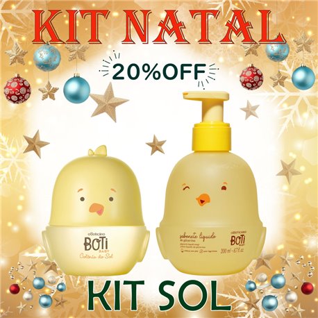 O Boticario Natal KIT SOL