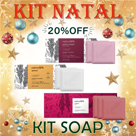 O Boticario Natal KIT SOAP