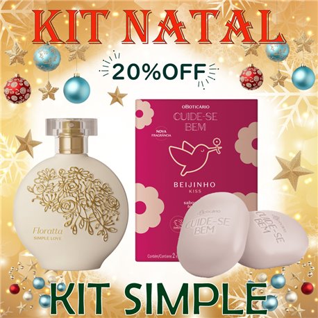 O Boticario Natal KIT SIMPLE