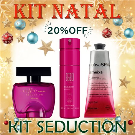 O Boticario Natal KIT SEDUCTION