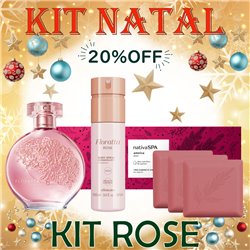 O Boticario Natal KIT ROSE 