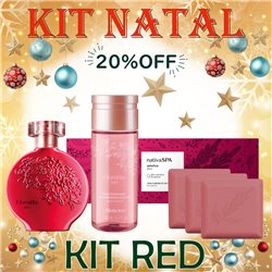 O Boticario Natal KIT RED