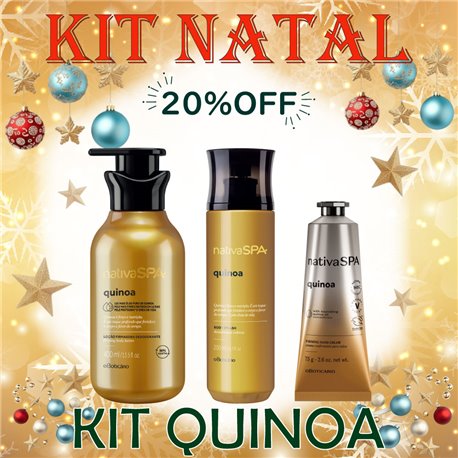 O Boticario Natal KIT QUINOA