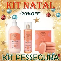 O Boticario Natal KIT PESSEGURA