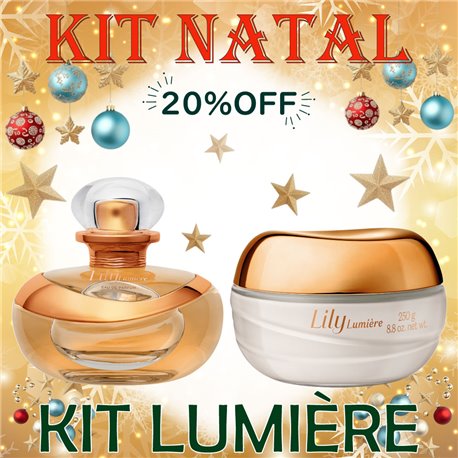O Boticario Natal KIT LUMIERE