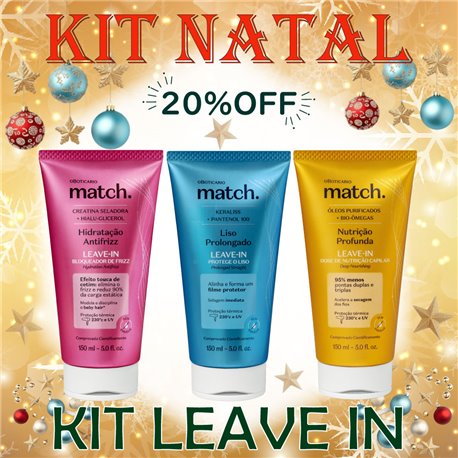 O Boticario Natal KIT LEAVE IN