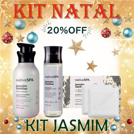 O Boticario Natal KIT JASMIM