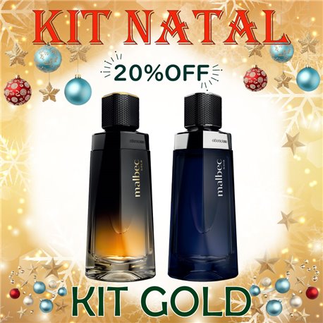 O Boticario Natal KIT GOLD