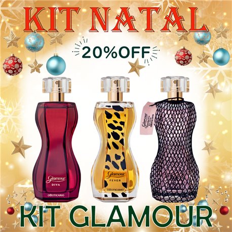 O Boticario Natal KIT GLAMOUR
