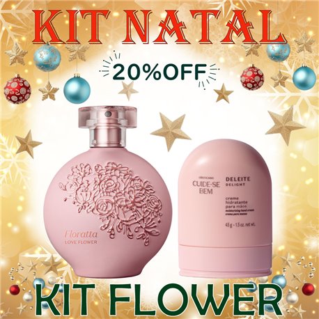 O Boticario Natal KIT FLOWER