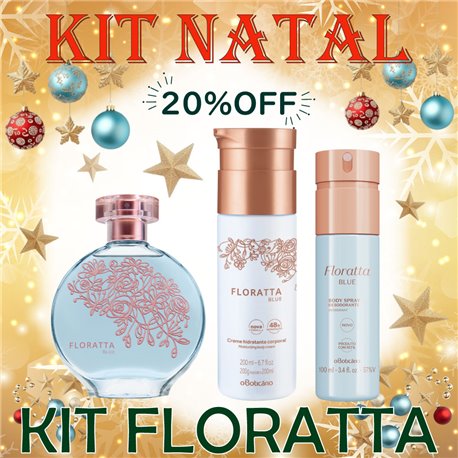O Boticario Natal KIT FLORATTA 