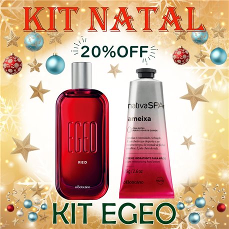 O Boticario Natal KIT EGEO