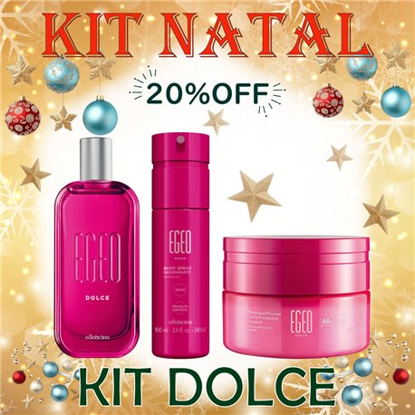 O Boticario Natal KIT DOLCE