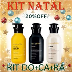 O Boticario Natal KIT DO+CA+KA