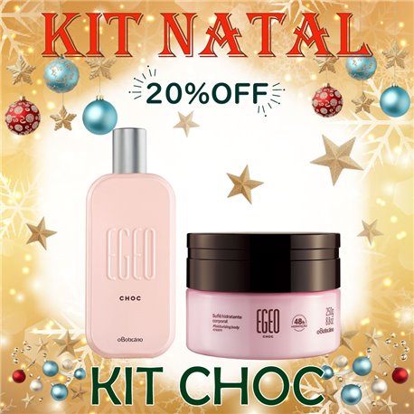 O Boticario Natal KIT CHOC