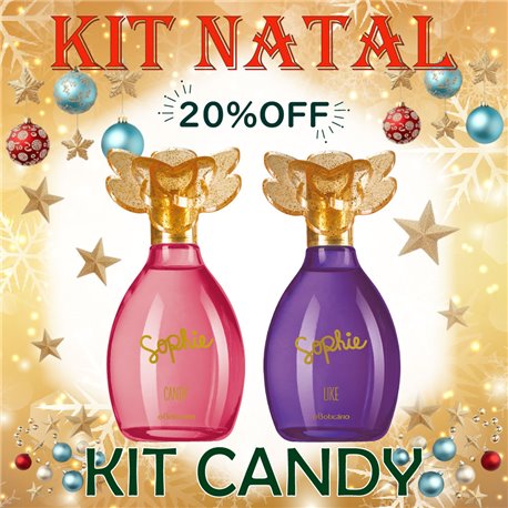 O Boticario Natal KIT CANDY