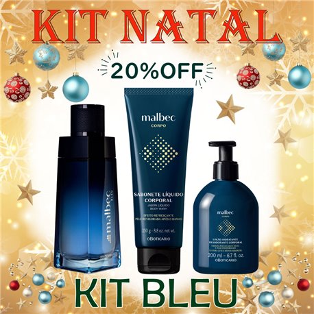 O Boticario Natal KIT BLEU