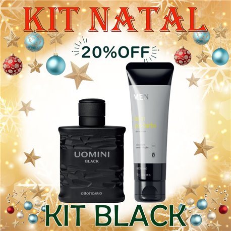 O Boticario Natal KIT BLACK