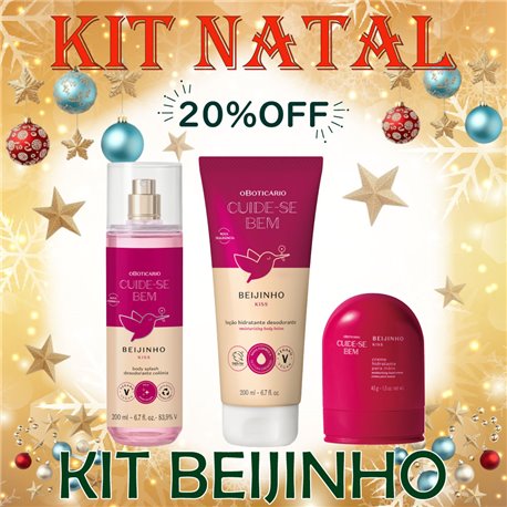 O Boticario Natal KIT BEIJINHO