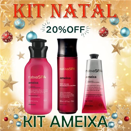 O Boticario Natal KIT AMEIXA