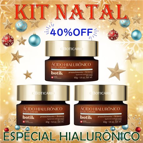 O Boticario Natal ESPECIAL HIALURONICO