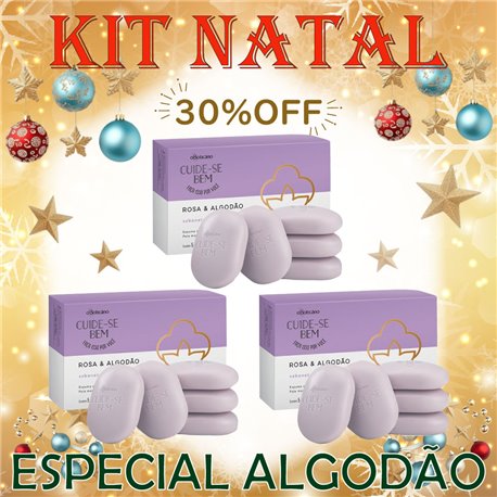 O Boticario Natal ESPECIAL ALGODAO