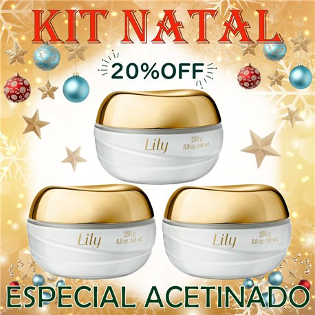 O Boticario Natal ESPECIAL ACETINADO