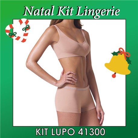 Natal Kit Lingerie Lupo 41300+41800 Nude