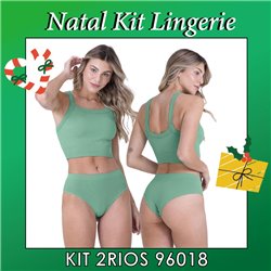 Natal Kit Lingerie 2Rios 96018+46022 Alecrim