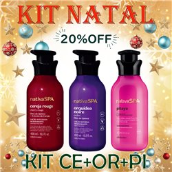 O Boticario Natal KIT CE+OR+PI