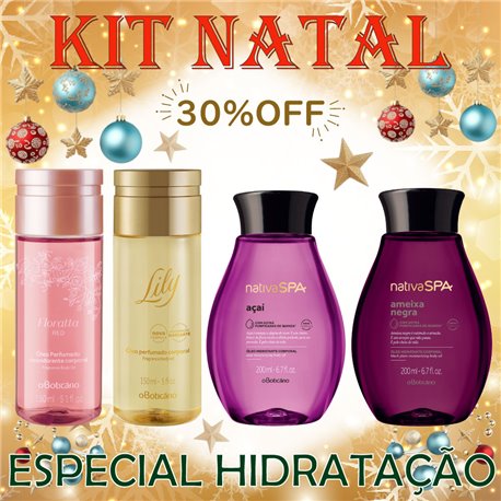 O Boticario Natal ESPECIAL HIDRATACAO 